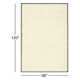 Jayde Handmade Wool White Rug