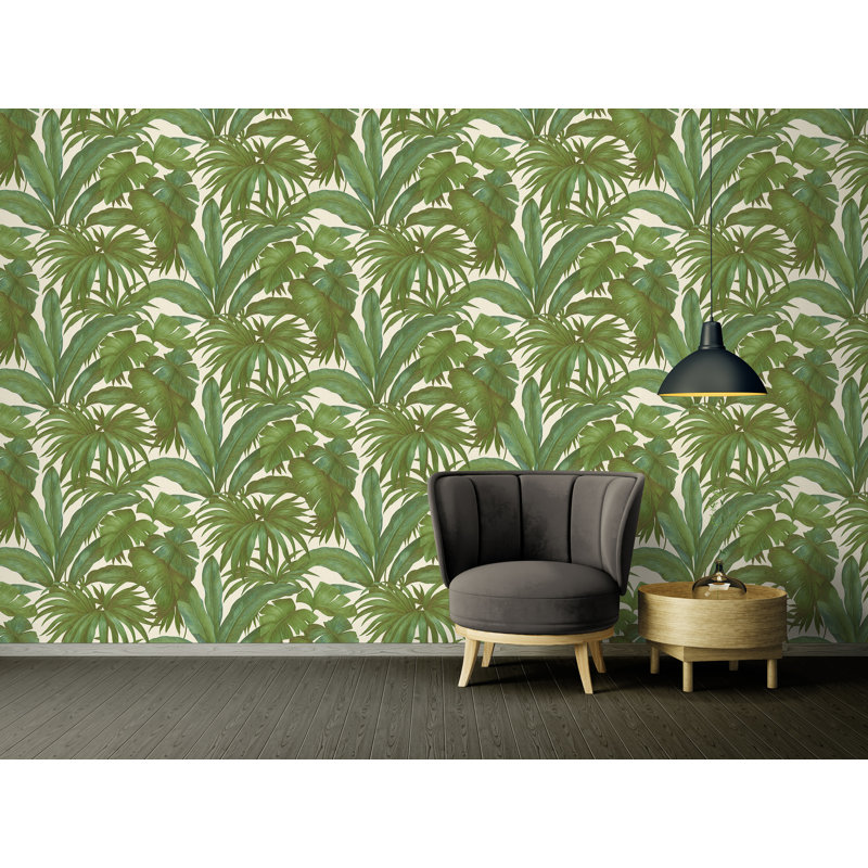 Versace Opulence Paragon Unpasted Vinyl Wallpaper, Cream Gold