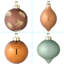20-Piece Christmas Tree Ornament Set, Alpine Collection