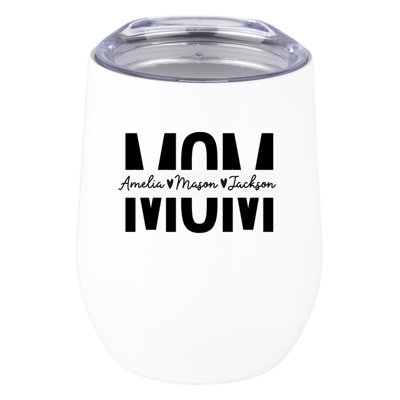 Koyal Wholesale 12Oz. Verre à vin isolé