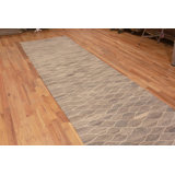 Nazmiyal Collection Modern Long Runner Flatweave Kilim Rug