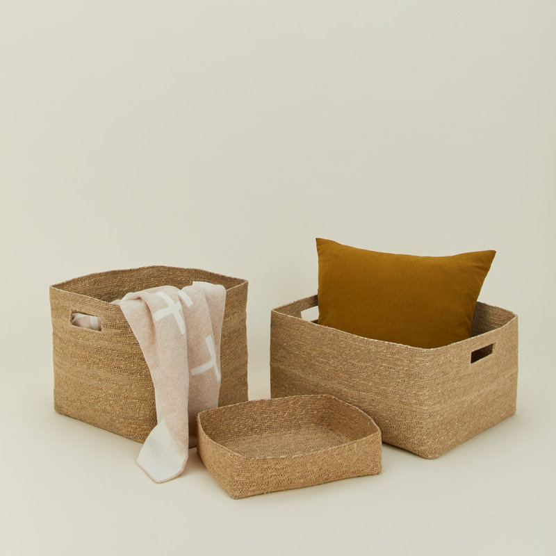 Hawkins New York Seagrass basket - Letter Tray, Natural