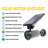 LED Solar Power Dusk to Dawn Outdoor Security Spot Light with Motion Sensor (Pack of 2)