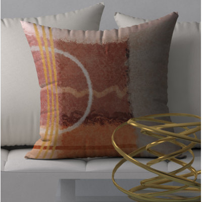 Housse de coussin carrée/insert halltown