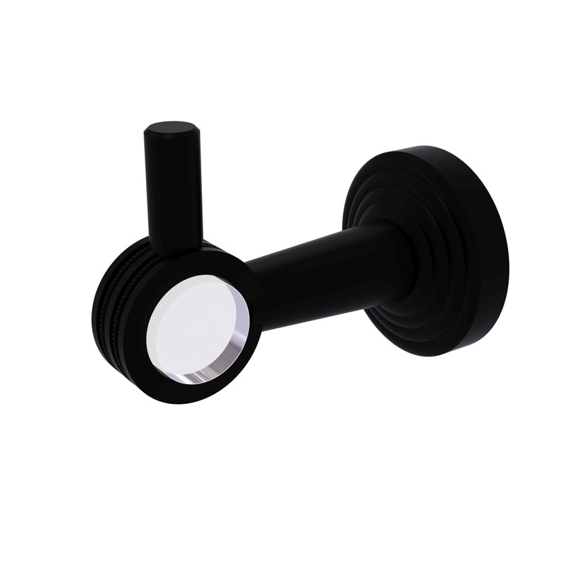 Pacific Beach Wall Mounted Robe Hook, Matte Black