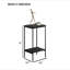 Ensemble de table rustique 3 pièces Table basse 1 table de bout 2 tables de bout style minimaliste-405469979
