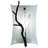 Metro Fusion Steel Flush Mounted Sconce