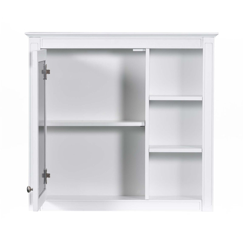 Wall Mounted Bathroom Storage Cabinet, White