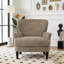 Fauteuil club rembourré Boucle