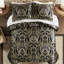Édredon 2022 amélioré - 4 pièces très grand, conception, chenille sur le dessus, revers uni, taies décoratives à fermeture à glissière, avec finition satinée antique, 2 taies décoratives améliorées, face au design exquis et comprend 1 (l 110 po x L 96 po)-120670692