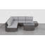Hewie Wicker Fully Assembled 4 - Person Seating Group with Cushions