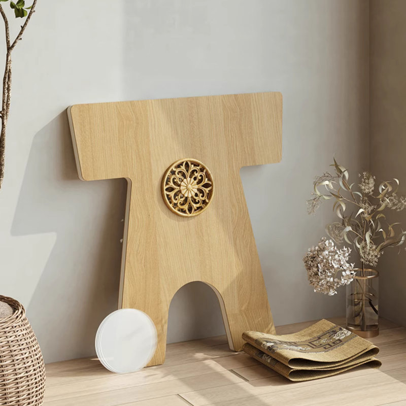 Table de présentation portable en papier, H 33,86 po x l 118,11 po x P 31,69 po, Blanc