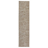 Hand Knotted Wool Area Rug in Natural
