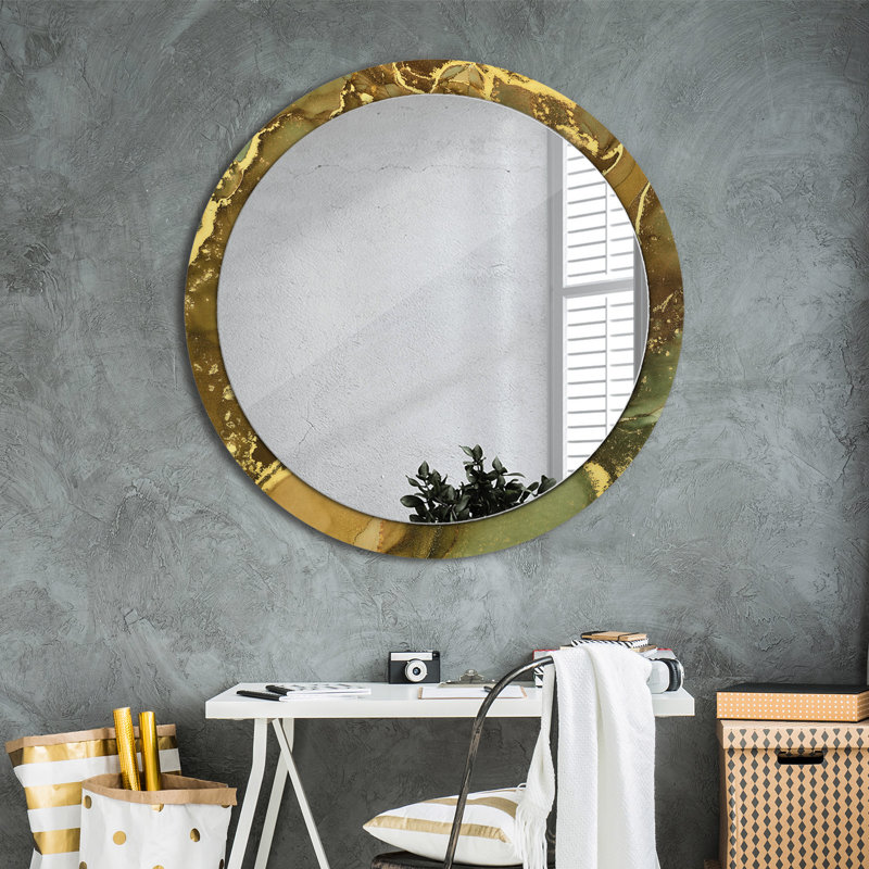 Huldar Glass Flat Wall Mirror