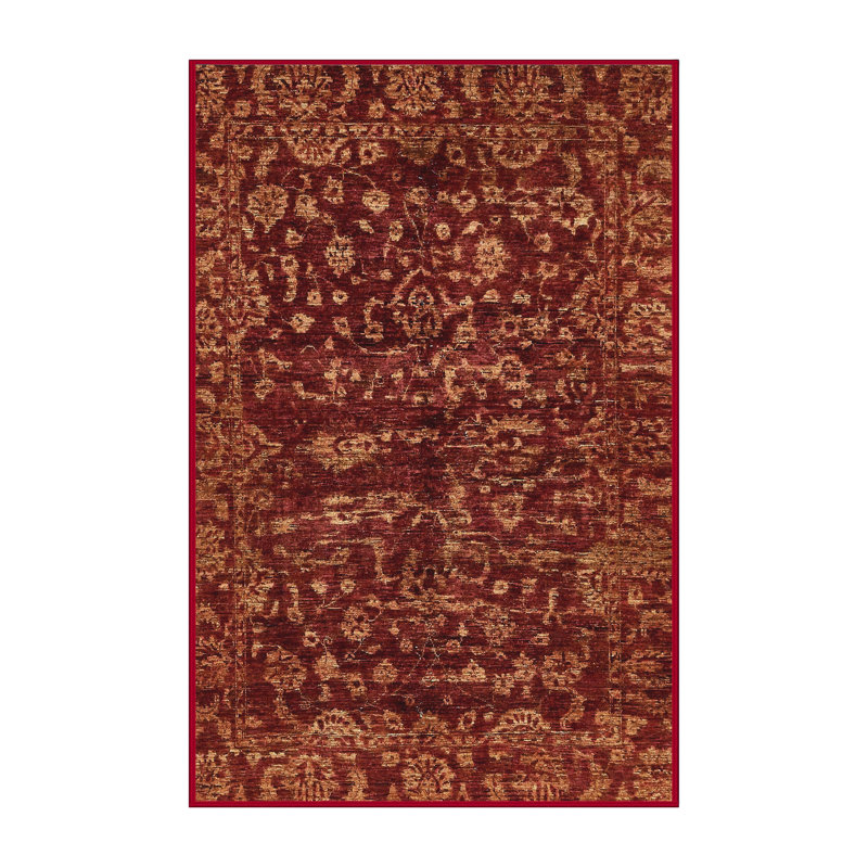 Abstract Indoor Rug, Rectangle 5' x 8'