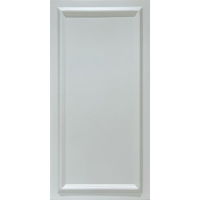 Grand panneau - tuile de plafond en mousse à coller 1,6 pi x 3,2 pi
