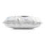 Coussin décoratif imprimé White Terrier Dog Portrait, design par Tatiana Roberts-121373337