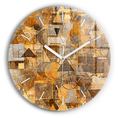 Glass Wall Clock