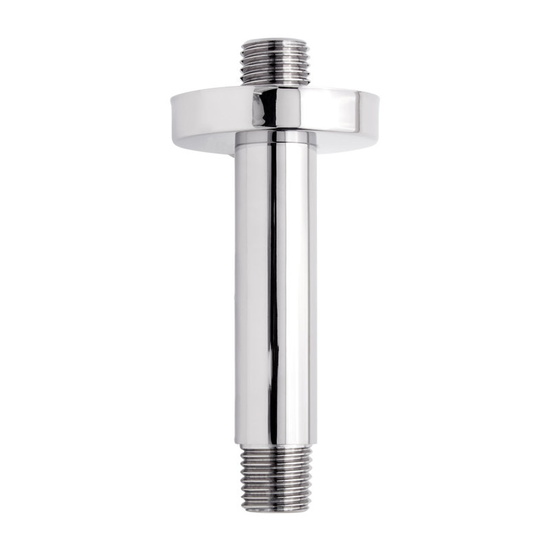 4" Round Ceiling-Mount Shower Arm, Chrome
