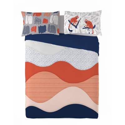 Mico King 3pcs Cotton Duvet Cover (106"Wx92"L)