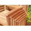 Sedona Teak Outdoor Stacking Patio Dining Armchair