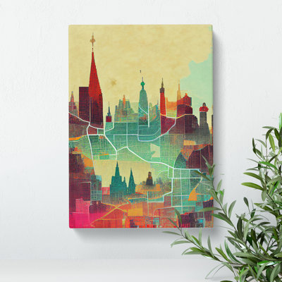 City Skyline Map No.1 - Print