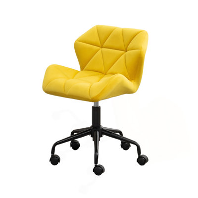 Eldon Diamond Tufted Adjustable Swivel Office Chair With High-Density Foam And  Upholstery For Comfort And Style