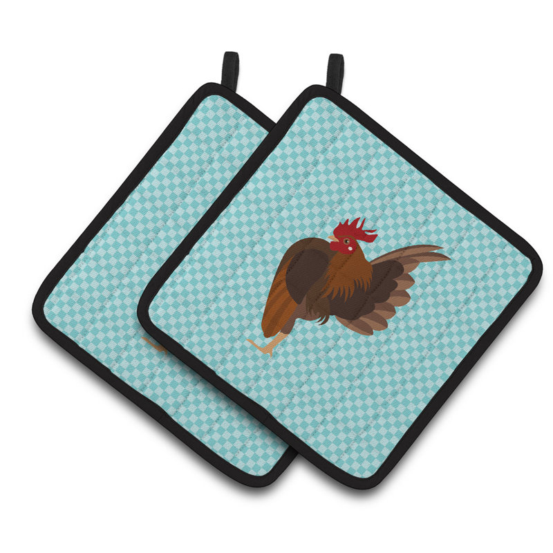 Caroline's Treasures Striped Polyester Potholder