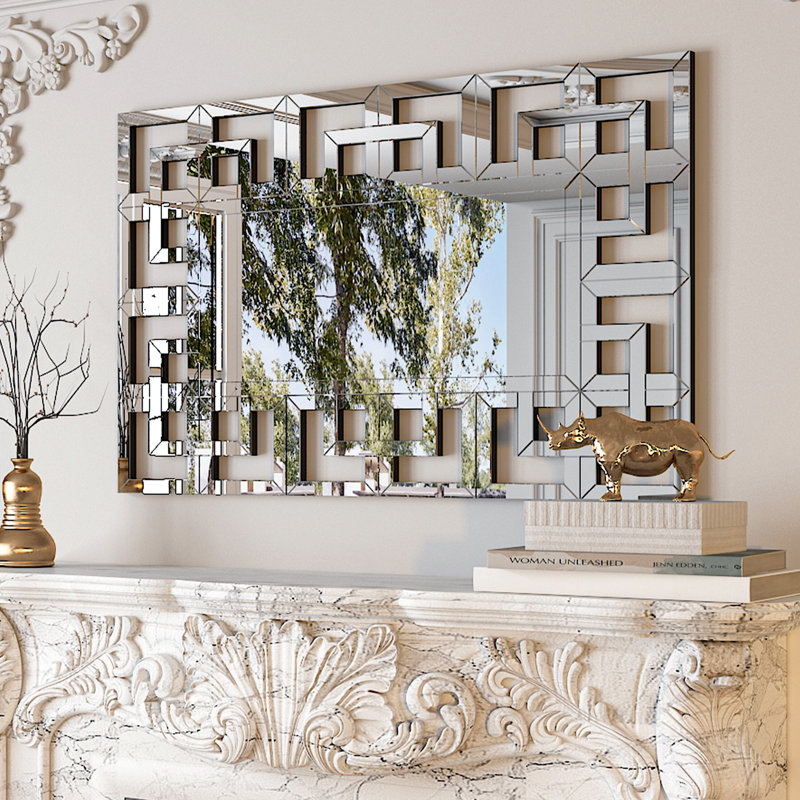 Miroir mural Amiylah, 39,4 po x 27,6 po