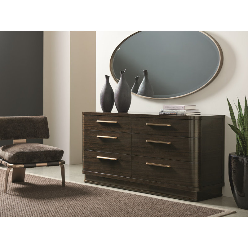 Modern Streamline 6 - Drawer Dresser