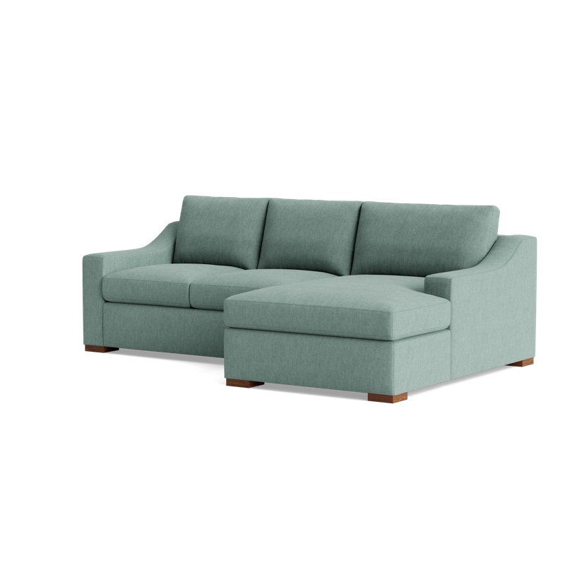 Lucca Sectional, Right Hand Facing, Performance Weave - Spa