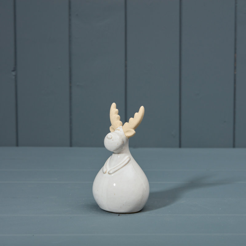 Christmas Deer Figurines & Collectibles, 13cm H x 5cm W x 5cm D