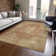 Machine Washable Indoor/Outdoor Cinead ACN1657 Paprika Rug
