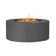 AEGEAN 36" Round Steel Propane or Natural Gas Fire Pit Table by Real Flame