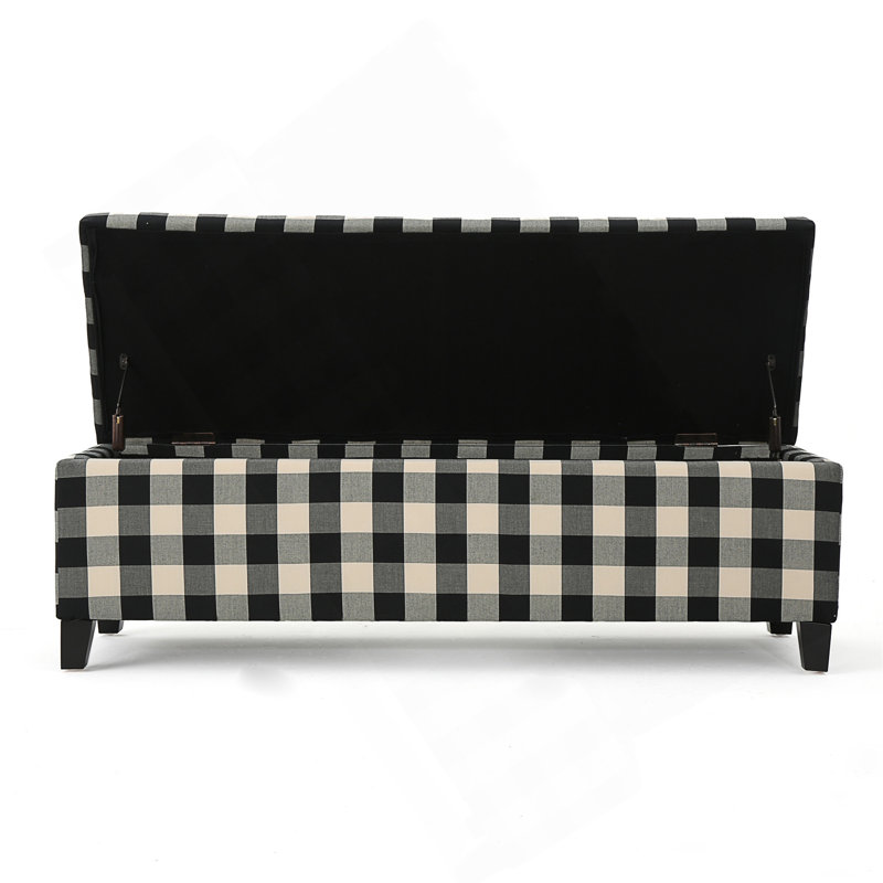 Versatile Upholstered Ottoman , Perfect For Extra Seating And Organizing Essentials In Any Room