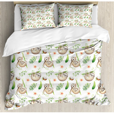 Jonali 350 TC Microfibre Duvet Set