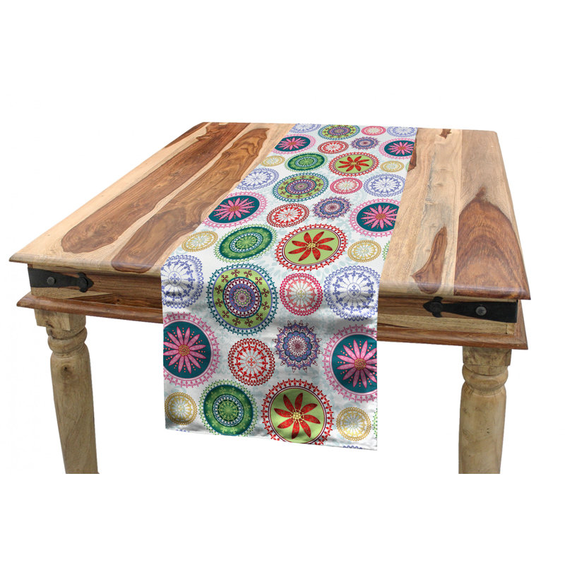 Mandala Table Runner, 72" x 16"
