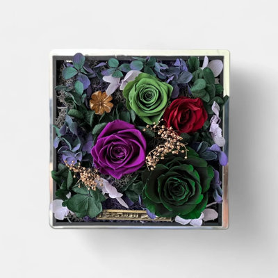 Preserved Rose Arrangement in Box