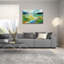 «Misty River» par Jeanette Vertentes, art mural en verre acrylique-101620367