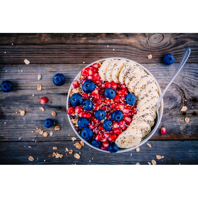 Granola - Wrapped Canvas Print, 61cm H x 91cm W x 3.8cm D