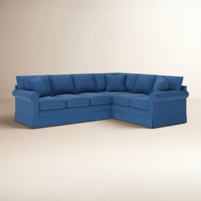 Friedman Cotton Corner Sectional