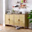 Buffet 70 po en rotin avec rangement-688765194