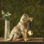 Isaacs Resin Novelty Lamp-1823923396