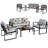 Atara 4 - Person Patio Conversation Set with Cushions-1741917482
