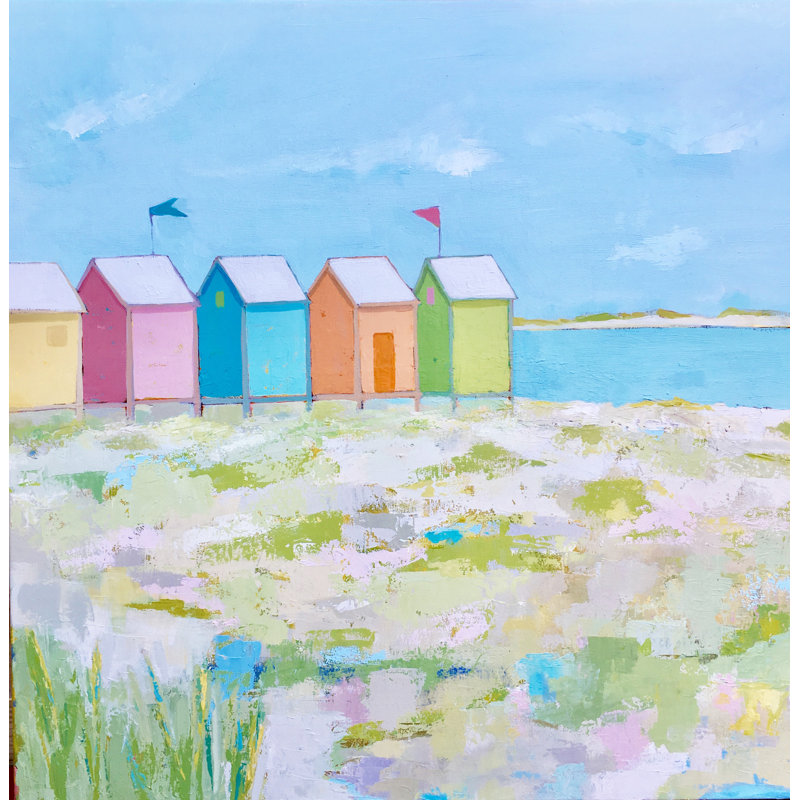 Cabanas Print by Phyllis Adams