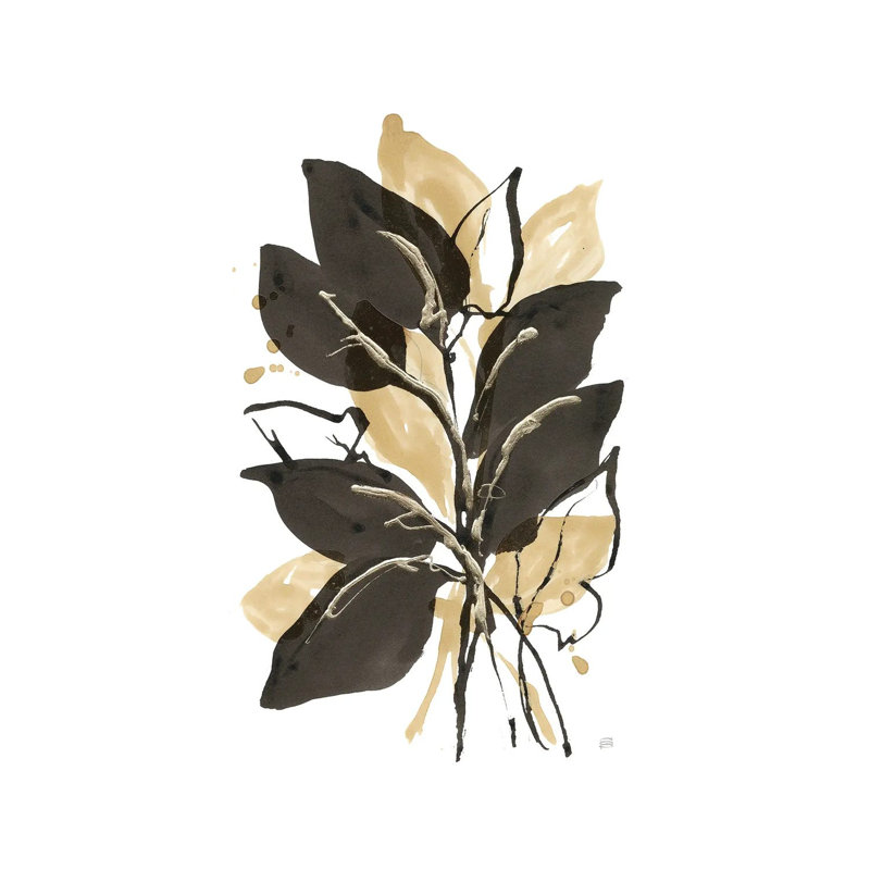 Natural Leaves II, Canvas, 60" H x 40" W x 1.5" D
