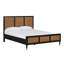Lit plateforme en bois massif avec base en bois massif Chrystopher-356766216