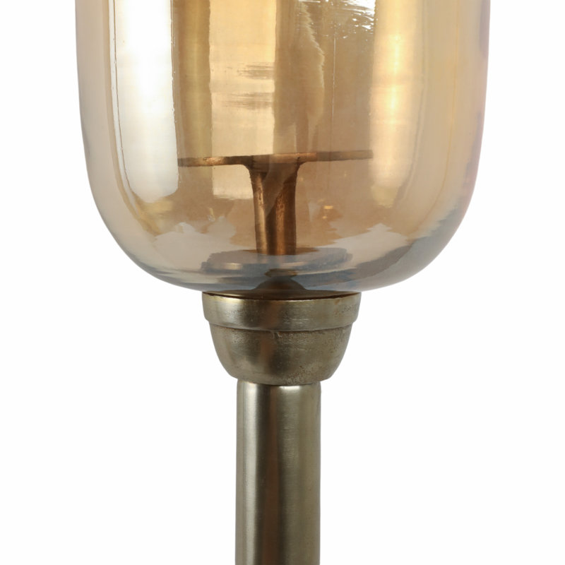 Grand porte-bougie Striking, Doré, H 43 po x l 7 po x P 7 po