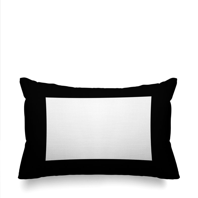 Coussin Luella, Noir