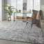 Tapis ivoire / gris touffeté à la main Lavonne-2047193653